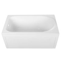 Акриловая ванна Aquanet West 120х70 204050 без гидромассажа — фото 2, Акриловые ванны