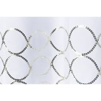 Штора для ванны Ridder Paillette 180х200 48324 Белая Золотая — фото 2, Аксессуары для туалета