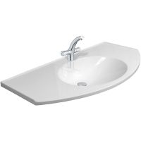 Раковина Эстет Флорида 100 ФР-00000802 Белая — фото 1, Раковины встраиваемые сверху