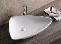 Раковина-чаша Ceruttispa 69 СТ9576 Белая арт-CR7014 — фото 2, Раковины накладные