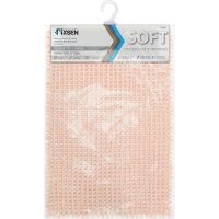 Коврик для ванной комнаты Fixsen Soft FX-4001B 40х60 Розовый — фото 2, Коврики для ванной комнаты