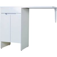 Тумба с раковиной Orange Sistema 120 L STD-120TUW+RAL Белая глянцевая — фото 6, Тумбы с раковиной