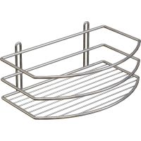 Полка корзина DIWO Смоленск П16075 Хром — фото 1, Полки для ванной и душа