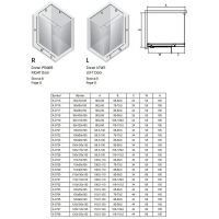 Душевой уголок New Trendy New Soleo Chrome 110х90 K-0729 профиль Хром стекло прозрачное — фото 8, Душевые уголки
