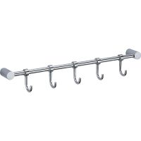 Вешалка для полотенец Viko V-705 Хром — фото 1, Крючки для полотенец