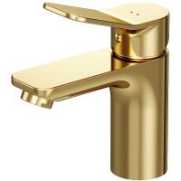 Смеситель для раковины AM.PM X-Joy F85A02199 Золото — фото 1, Смесители для раковины