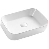 Раковина-чаша WeltWasser Elbach 2242 45 10000003830 Белый глянец — фото 1, Раковины накладные