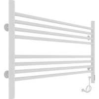 Электрический полотенцесушитель Laris Оливия ЧК8 800x500 R 73207627 Белый муар — фото 3, Электрические полотенцесушители