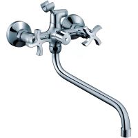 Смеситель для ванны Gappo G2243 универсальный Хром — фото 1, Смеситель для ванны