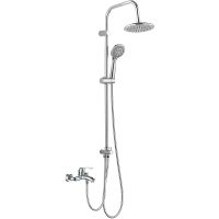 Душевая система Orange Alfi M18-933cr Хром — фото 1, Душевые стойки