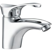 Смеситель для раковины Ростовская Мануфактура Сантехники Boou B8173-1 Хром — фото 1, Смесители