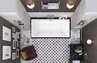 Акриловая ванна Vagnerplast Cavallo 190x90 без гидромассажа — фото 3, Акриловые ванны