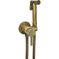 Гигиенический душ со смесителем Giulini Futuro FSH25BR Бронза — фото 1, Душевое оборудование. Душевая программа