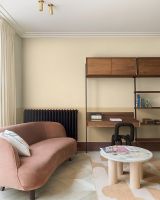 Обои Grandeco Atmosphere AT1017 Винил на флизелине (0,53*10,05) Бежевый, Рогожка — фото 3, Обои для стен