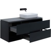 Товар: Тумба под раковину Allen Brau Infinity 120 R 1.21007.AM подвесная Антрацит матовый - фото 5 Тумба под раковину Allen Brau Infinity 120 R 1.21007.AM подвесная Антрацит матовый — фото 5, Тумбы под раковину