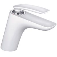 Смеситель для раковины Kludi Balance 520269175 Белый Хром — фото 1, Смесители для раковины