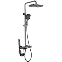 Душевая система Royce Polo RCS-112801GR Оружейная сталь — фото 1, Душевое оборудование. Душевая программа