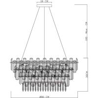 Товар: Люстра Divinare Bellatrix 3510/17 SP-18 Прозрачная Латунь - фото 6 Люстра Divinare Bellatrix 3510/17 SP-18 Прозрачная Латунь — фото 6, Люстры