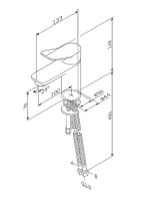 Смеситель для раковины AM.PM X-Joy F85A02100 Хром — фото 11, Смесители для раковины