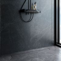 Товар: Душевой лоток AM.PM MasterFlow 90 W01SC-U11-090-04BM с Черной матовой решеткой / под плитку Tile - фото 18 Душевой лоток AM.PM MasterFlow 90 W01SC-U11-090-04BM с Черной матовой решеткой / под плитку Tile — фото 18, Душевые лотки