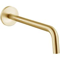 Товар: Излив для смесителя Paffoni Light ZBOC046HGSP Золото медовое брашированное - фото 1 Излив для смесителя Paffoni Light ZBOC046HGSP Золото медовое брашированное — фото 1, Изливы