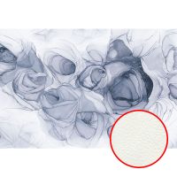 Фреска Ortograf Fluid art 33651 Фактура флок FLK Флизелин (4*2,7) Серый, Абстракция — фото 1, Фрески