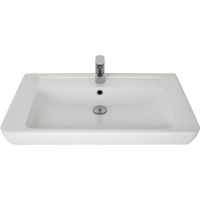 Тумба с раковиной Brevita Vega 80 УТ000022676 подвесная Зеленая матовая Золото — фото 6, Мебель для ванной