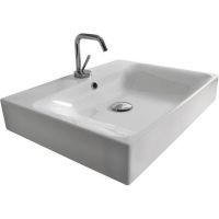 Раковина Kerasan Cento 70 353201*1 Белая — фото 1, Раковины