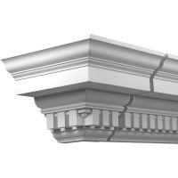 Внешний угол Европласт 4.01.212 395x280x395 мм — фото 1, Фасадный декор