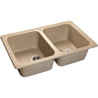 Кухонная мойка GranFest Standart GF-S780K Песочная — фото 1, Кухонные мойки