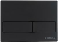 Комплект унитаза с инсталляцией Berges Floe Rimless 043279 с сиденьем Микролифт и Черной матовой клавишей смыва — фото 13, Унитазы