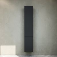 Шкаф пенал AM.PM Gem 30 R M90CHR0306BM подвесной Черный матовый — фото 7, Мебель для ванной