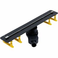 Душевой лоток Allen Brau Liberty 60 9.50000.SS с решеткой Нержавеющая сталь — фото 1, Душевые лотки