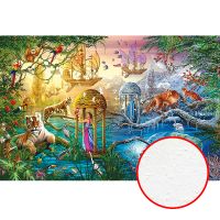 Фреска детская Ortograf Сказочная страна 7515 Фактура бархат FX Флизелин (4,1*2,7) Разноцветный, Животные/Люди/Корабли арт-7515 (бархат FX) — фото 1, Фрески