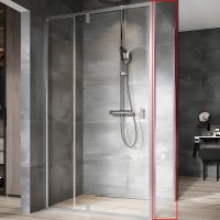 Душевая стенка Ravak Nexty NPS-90 90O70U00Z1 профиль Сатин стекло Transparent — фото 1, Боковые стенки