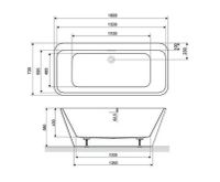 Товар: Акриловая ванна Excellent Lila 2.0 160x73 WAEX.LIL2.160.WHW без гидромассажа - фото 5 Акриловая ванна Excellent Lila 2.0 160x73 WAEX.LIL2.160.WHW без гидромассажа — фото 5, Ванны