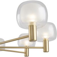 Подвесной светильник Maytoni Modern Vision MOD411PL-08G Прозрачный Золото — фото 3, Подвесные светильники