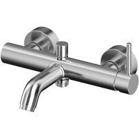 Смеситель для ванны Whitecross Y brushed nickel Y1230NIB Брашированный никель — фото 1, Смесители