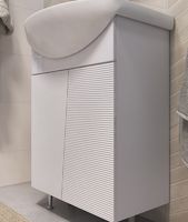 Тумба под раковину Vigo Selena 60 tn.SEL.BAL.60.2D Белая — фото 4, Тумбы под раковину