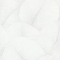 Обои Marburg Kumano 34557 Винил на флизелине (1,06*10,05) Белый, Листья — фото 1, Обои для стен