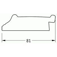 Зеркало Evoform Exclusive Floor 199х100 BY 6148 с фацетом в багетной раме - Черный ардеко 81 мм — фото 7, Мебель для ванной