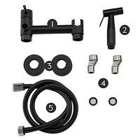 Товар: Гигиенический душ со смесителем Frap F7503-6 Черный матовый - фото 7 Гигиенический душ со смесителем Frap F7503-6 Черный матовый — фото 7, Душевое оборудование. Душевая программа