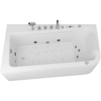Акриловая ванна Grossman GR-17095L 170х95 с гидромассажем — фото 1, Акриловые ванны