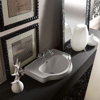 Товар: Раковина Kerasan Retro 62 103001*1 Белая - фото 4 Раковина Kerasan Retro 62 103001*1 Белая — фото 4, Раковины