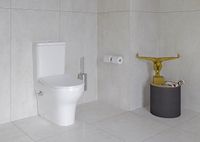 Унитаз биде Vitra Zentrum с бачком и сиденьем Микролифт арт-9012B003-7226 — фото 5, Напольные унитазы