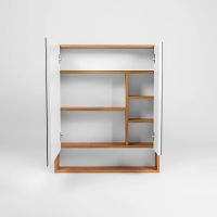 Зеркальный шкаф VIANT Мальта 60 VMAL60-ZSH Дуб Вотан — фото 3, Зеркальные шкафы в ванную