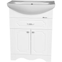 Тумба под раковину Bellezza Кантри 65 4639910690016 Белая — фото 1, Тумбы под раковину