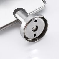 Держатель туалетной бумаги Frap F301 с крышкой Сатин арт-F30103 — фото 2, Держатели туалетной бумаги