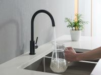 Смеситель для кухни Aquatek Европа AQ1382MB Черный матовый — фото 5, Смесители для кухни