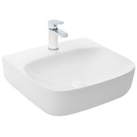 Раковина WeltWasser Elbach 2237 49 10000004580 Белый глянец — фото 1, Раковины накладные